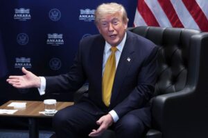 Trump threatens Spain trade, demands US take over Greenland at NATO summit