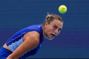 Cincinnati Open: Sabalenka takes six match points to defeat Gibson