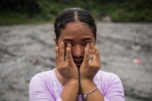 Photos: Nepal flood survivors find little trace of former lives