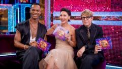 Strictly returns with new hosting trio as celebrities find out dance pairings