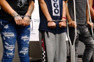 Mexican authorities rescue eight from violent cartel’s secret site