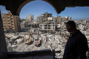 Israeli strike on motorcycle kills Palestinian in Gaza City, injures child