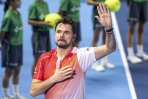 Former world No 3 Stan Wawrinka ends career in home match defeat in Basel