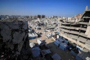 Israeli strikes hit Gaza as Health Ministry urges Rafah opening