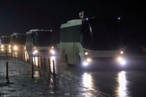 Hundreds from Russian-occupied Oleshky land in Belarus en route to Ukraine