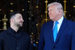 Trump defends Russian sanctions relief, lashes out at Zelenskyy