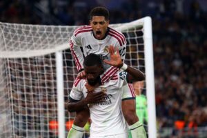Real Madrid come from 3-1 down to beat Roma on Champions League travels