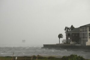 Isaias weakens after making landfall in US Gulf Coast as hurricane