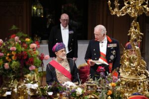 King Charles welcomes Omani sultan, hails peace efforts in UK state visit
