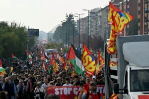 Italy tightens security as students, unions launch nationwide protests